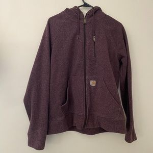 Carhartt zip up hoodie